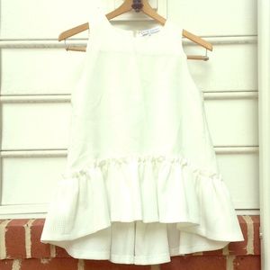 Babydoll Ruffled Tank